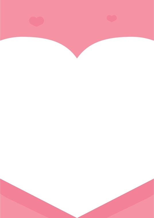 可爱卡通风1 (80)可爱卡通信纸模板word模板